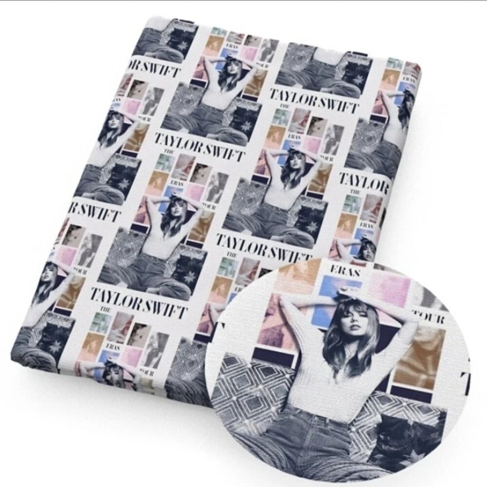 95% polyester 5% cotton Taylor singer 1 meter 40"x55"